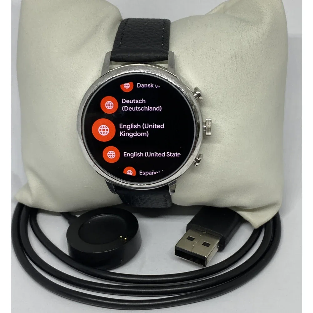 Fossil Gen 4 Authentic Digital Dial Smart Watch Custom Band FTW6017 DC429